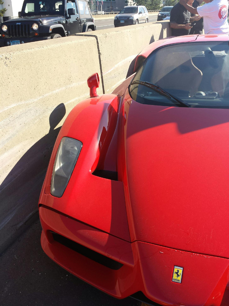 Illustration for article titled "Oh Yeah, They Floored It," Witness Describes '120 MPH' Ferrari Crash
